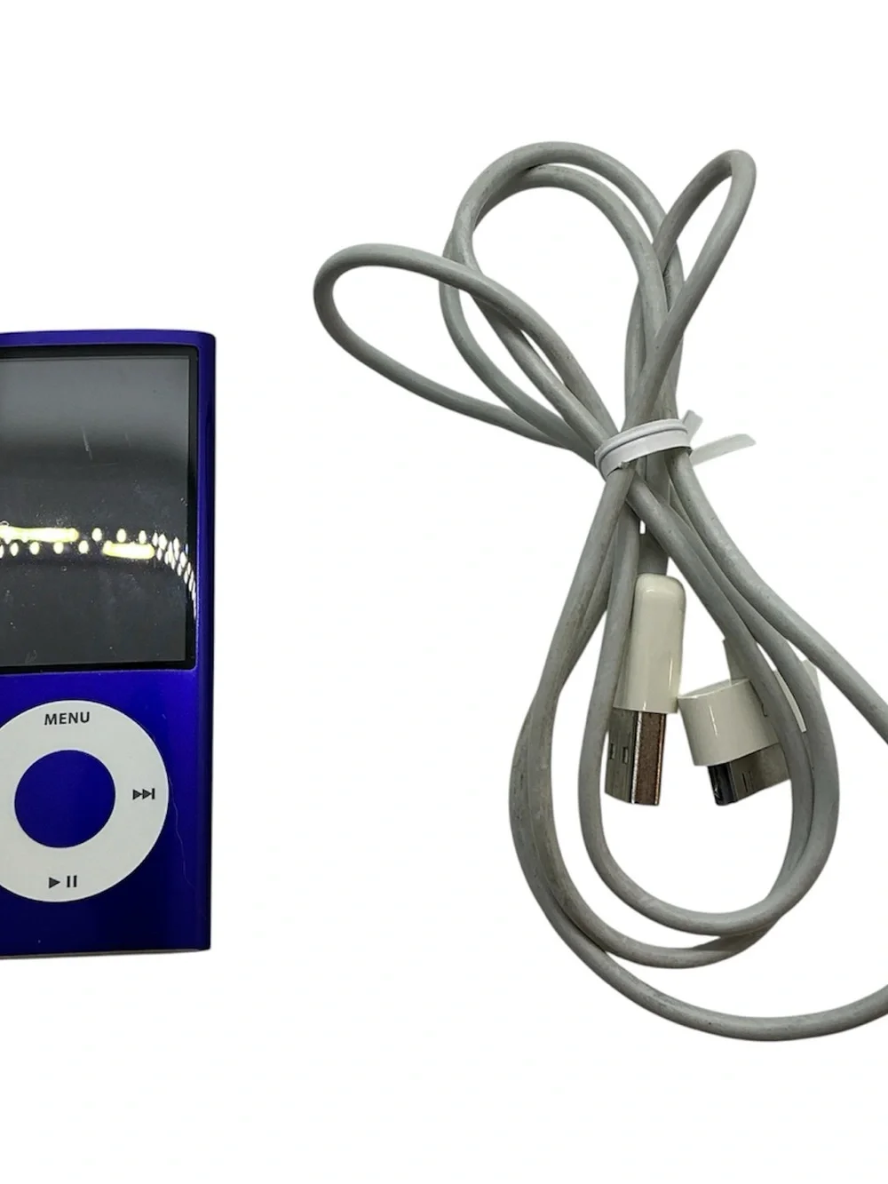 Used Vintage Purple Apple iPod Nano 5th Generation Works 8GB? 16GB?